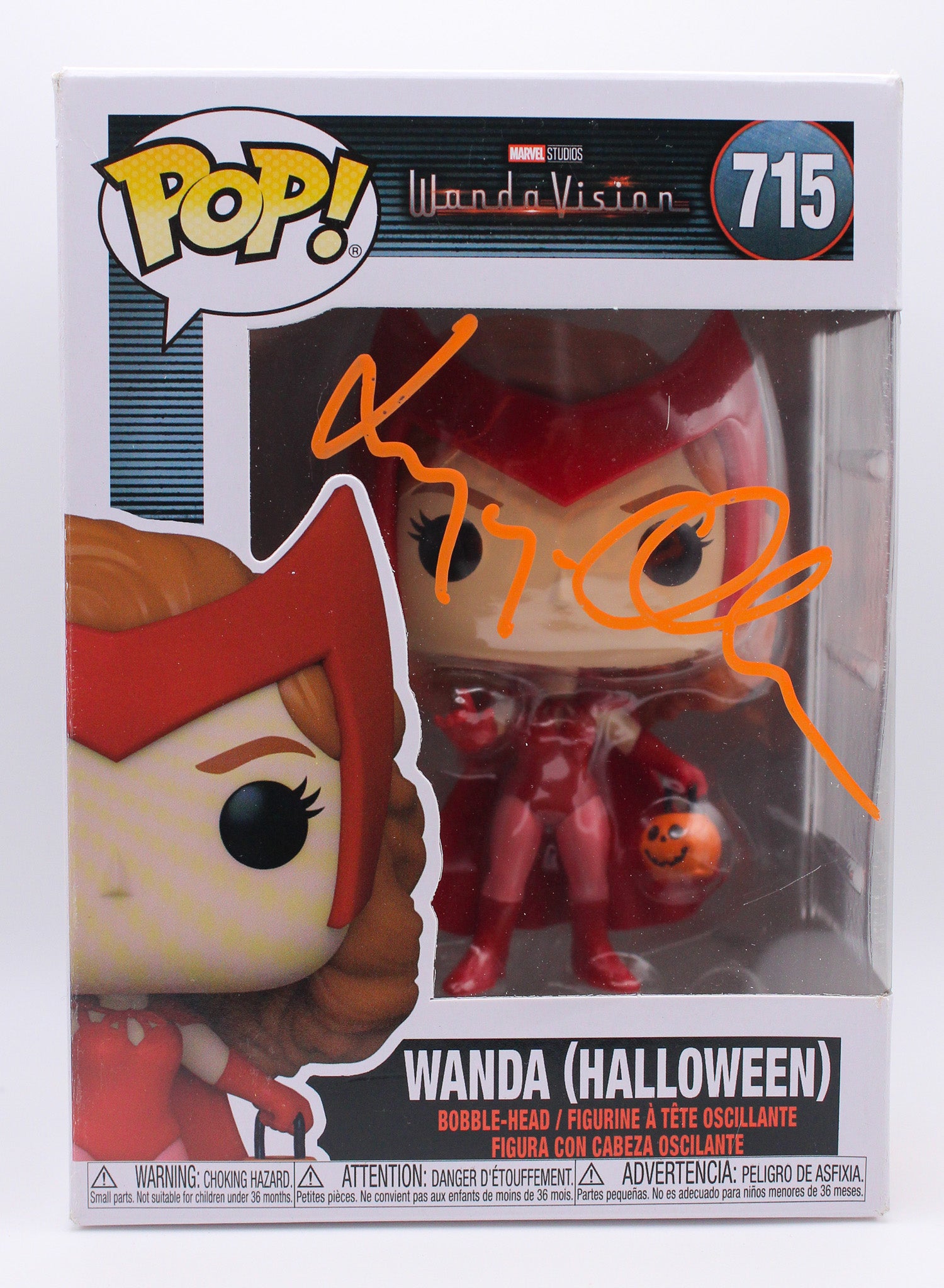 Elizabeth Olsen Signed Funko Pop | Authentic Autographs – Signet