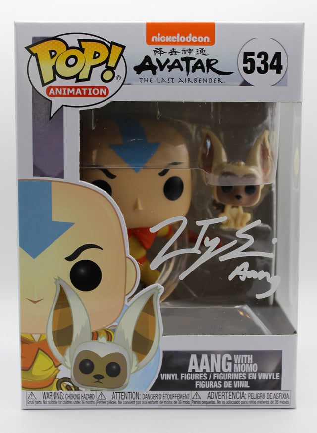 A signed Zach Tyler Eisen Signed - Funko Pop! - #534 — A - Funko Pop! #534 with Character Name