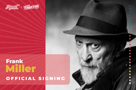 Frank Miller Autograph Pre-Order - New York Comic Con