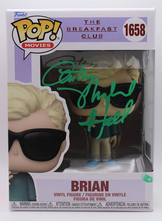 Anthony Michael Hall Signed Funko Pops - Garage Sale