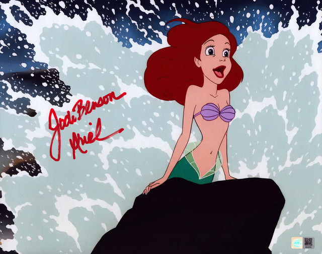 A signed Jodi Benson Signed - Photos - 11x14 — A - 11x14 Photo with Character Name
