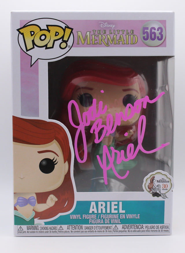 A signed Jodi Benson Signed - Funko Pop! - #563 — A - Funko Pop! #563 with Character Name