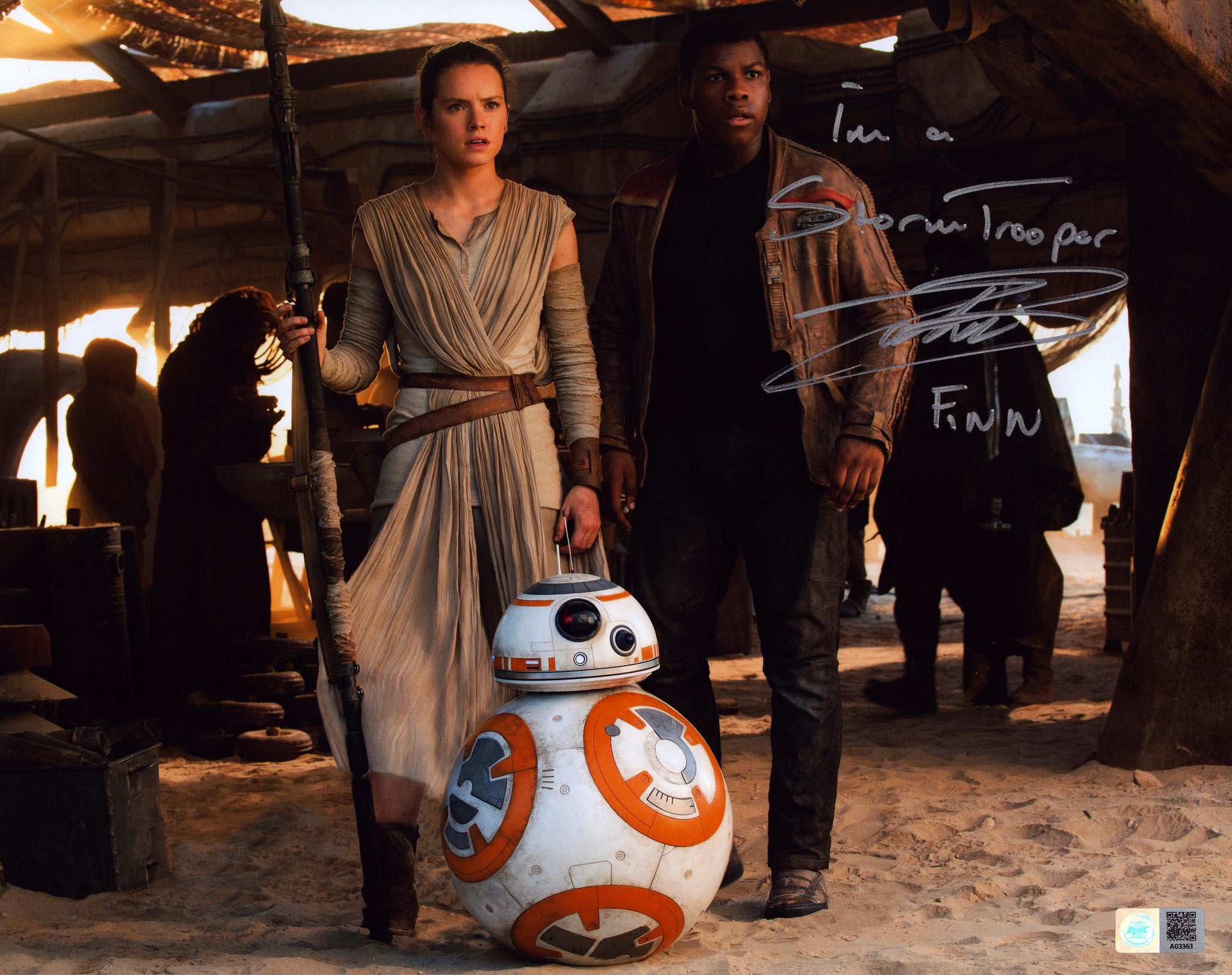 John Boyega Signed Photos | Star Wars Autographs In Stock – Signet