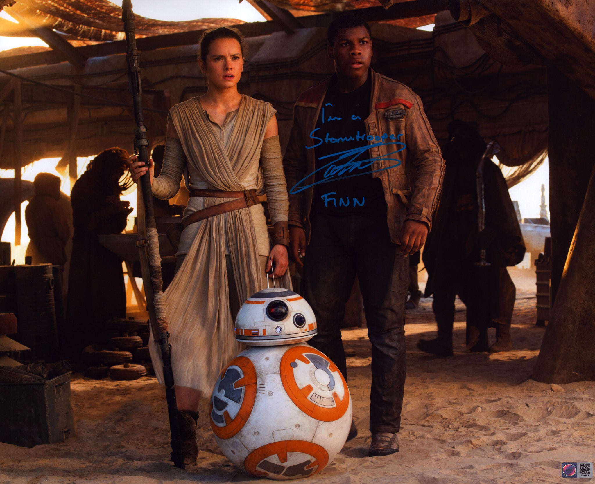John Boyega Signed Photos | Star Wars Autographs In Stock – Signet