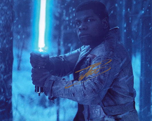 John Boyega Signed Photos - Garage Sale