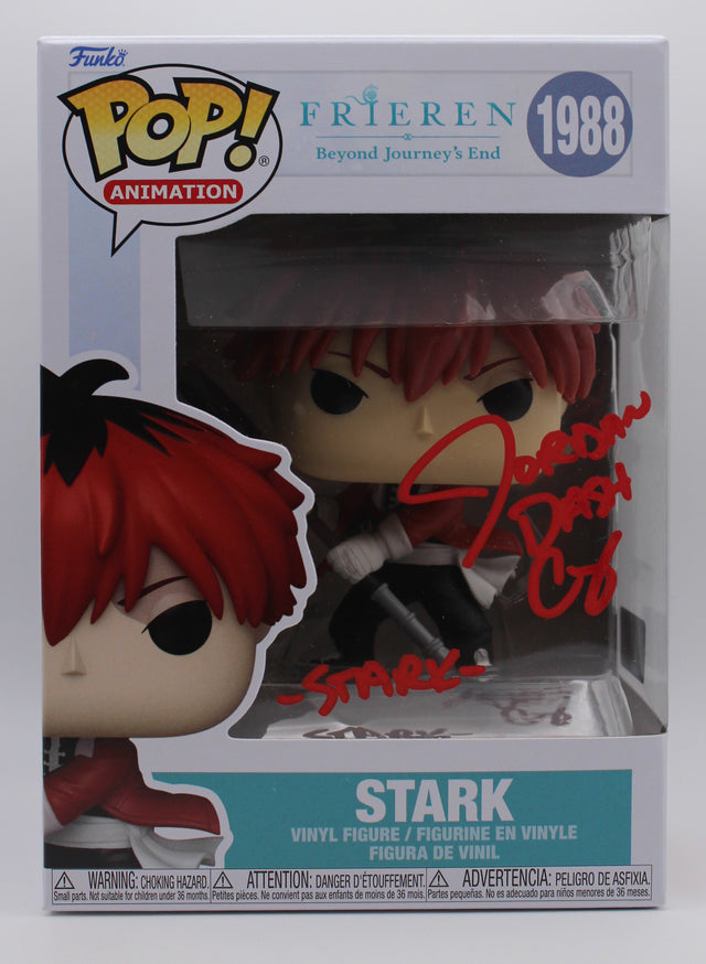 A signed Jordan Dash Cruz Signed - Funko Pop! - #1988 — A - Funko Pop! #1988 with Character Name