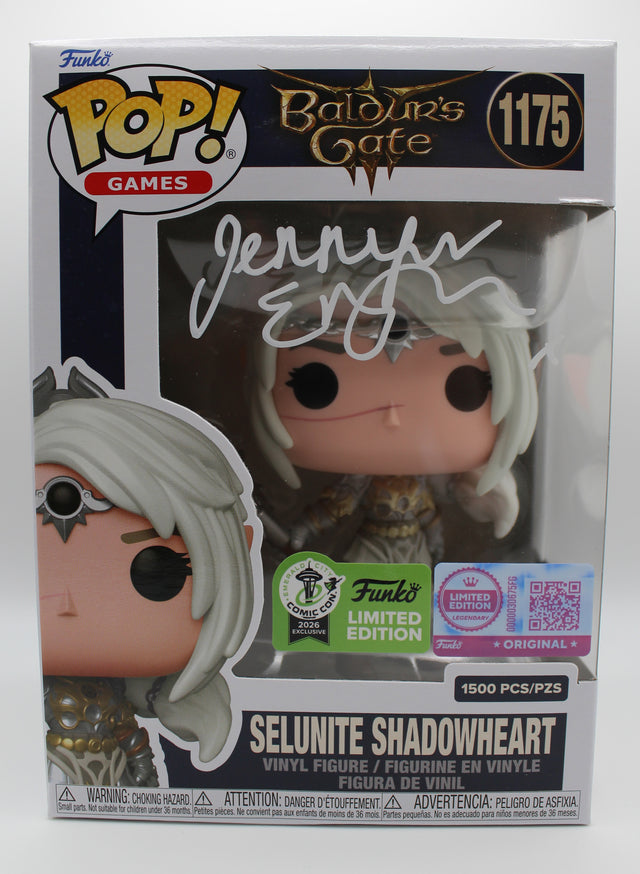 A signed Jennifer English Signed - Funko Pop! - #1175 — F - Funko Pop! #1175