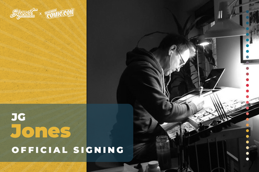 JG Jones Autograph Pre-Order - NYCC