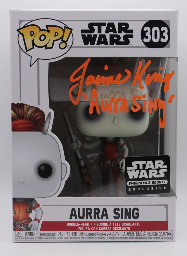 A signed Jaime King Signed - Funko Pop! - #303 — A - Funko Pop! #303 with Character Name