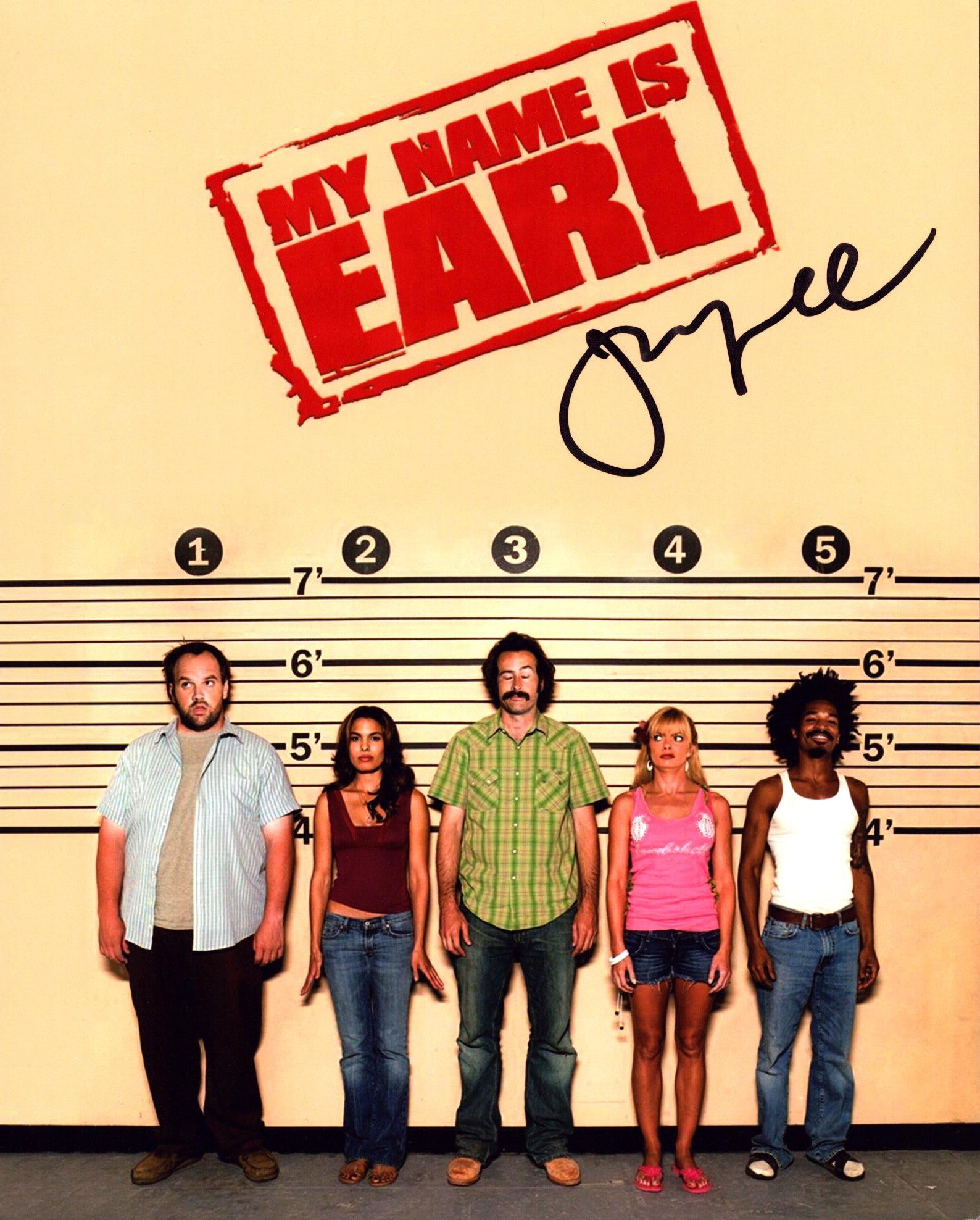 Jason Lee Autograph – Signed Photos from My Name Is Earl & More