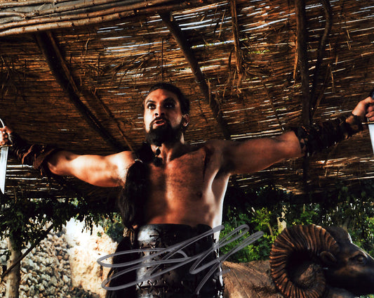 Jason Momoa Signed Photos - Garage Sale