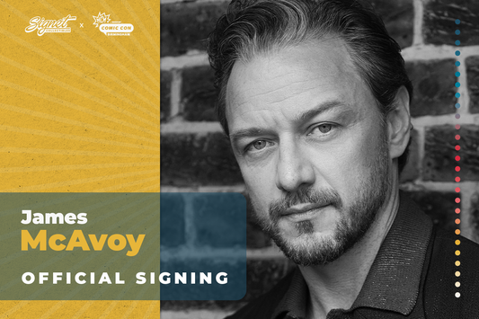 James McAvoy Autograph Pre-Order - MCM Birmingham