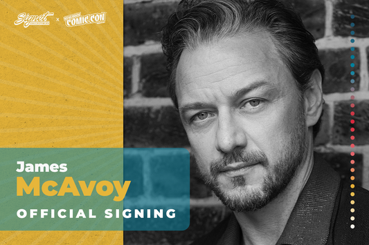 James McAvoy Autograph Pre-Order - NYCC