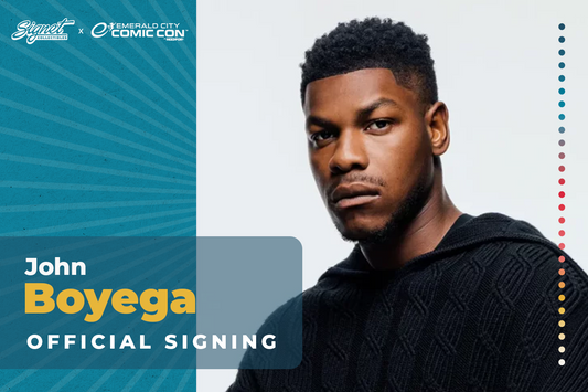 John Boyega Autograph Pre-Order - ECCC