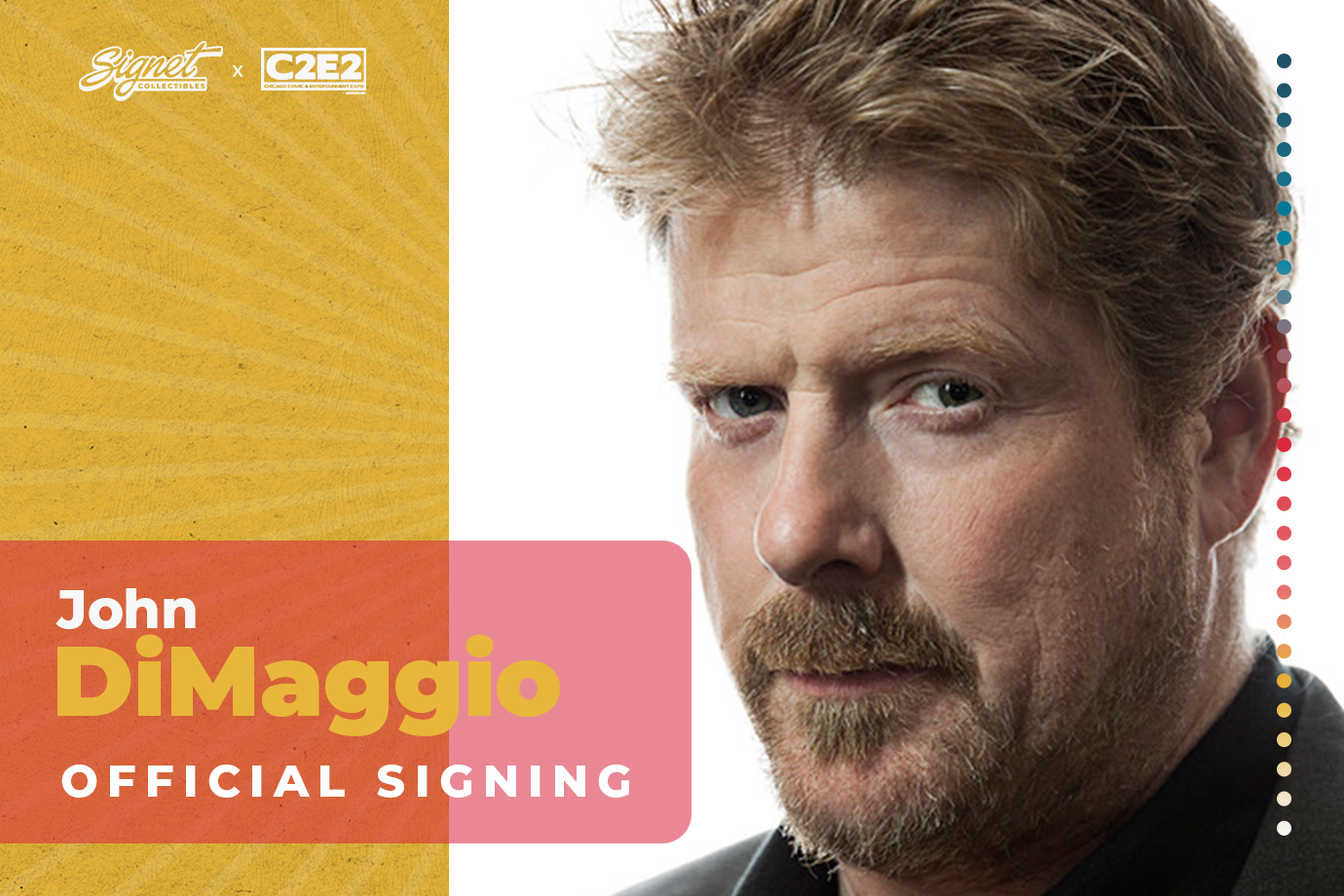 John DiMaggio Autograph Pre-Order - C2E2