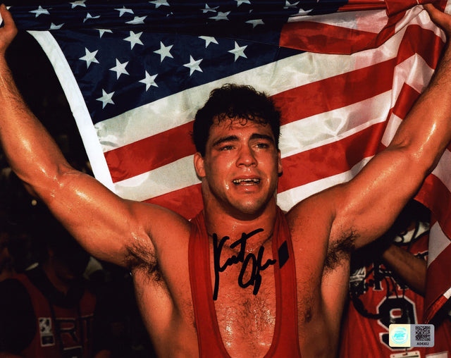 A signed Kurt Angle Signed - Photos - 8x10 — A - 8x10 Photo