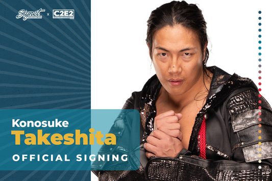 Konosuke Takeshita Autograph Pre-Order - C2E2