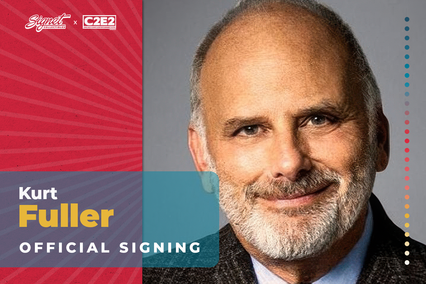 Kurt Fuller Autograph Pre-Order - C2E2