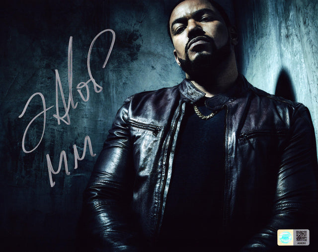 A signed Laz Alonso Signed - Photos - 8x10 — A - 8x10 Photo with Character Name