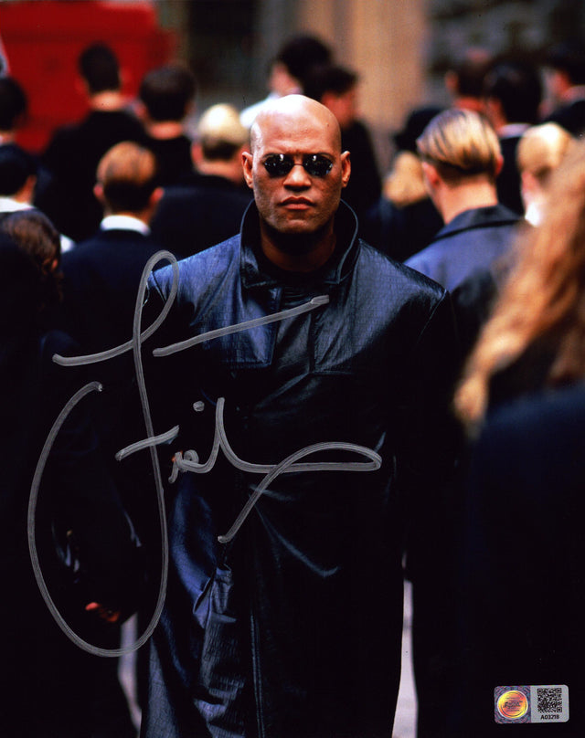 A signed Laurence Fishburne Signed - Photos - 8x10 — F - 8x10 Photo