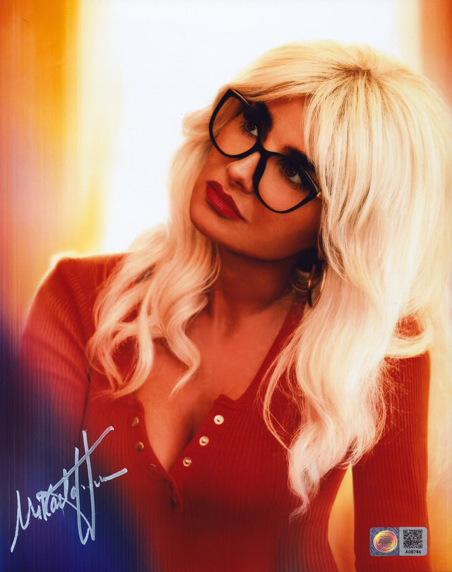 A signed Mikaela Hoover Signed - Photos - 8x10 — C - 8x10 Photo