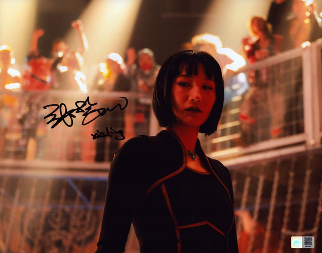 A signed Meng'er Zhang Signed - Photos - 11x14 — A - 11x14 Photo with Character Name