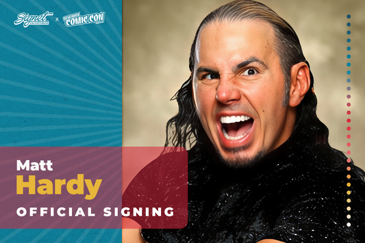 Matt Hardy Autograph Pre-Order - NYCC