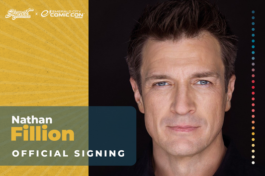 Nathan Fillion Autograph Pre-Order - ECCC