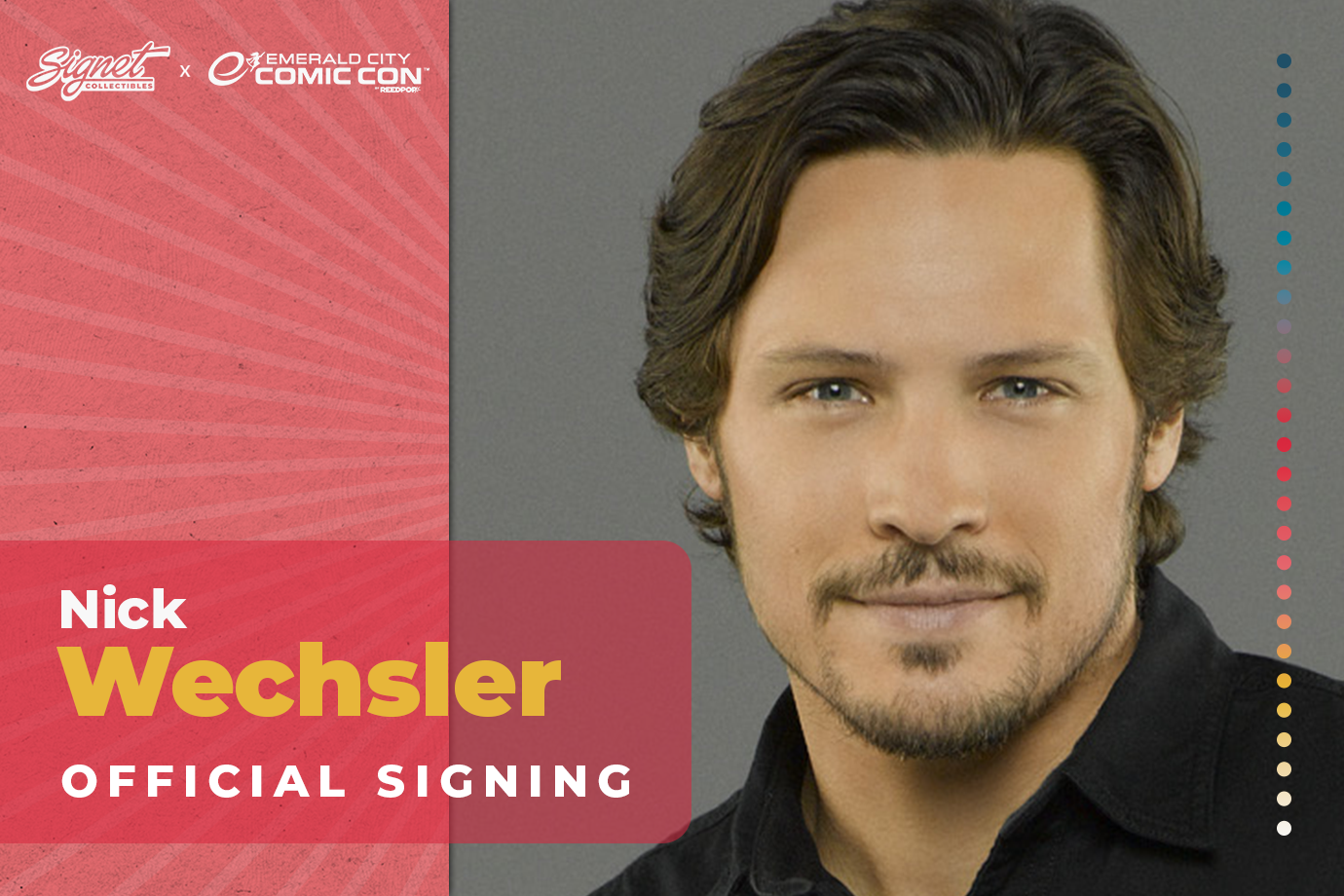 Nick Wechsler Autograph Pre-Order - ECCC