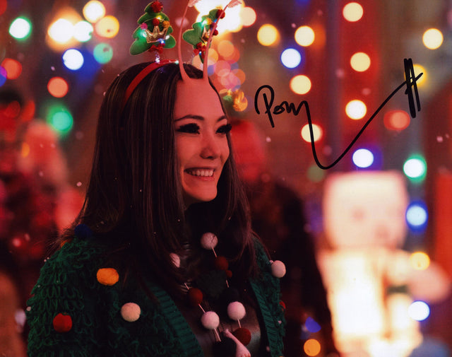 A signed Pom Klementieff Signed - Photos - 8x10 — B - 8x10 Photo