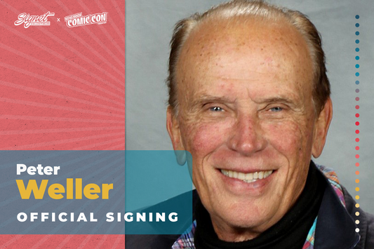 Peter Weller Autograph Pre-Order - NYCC