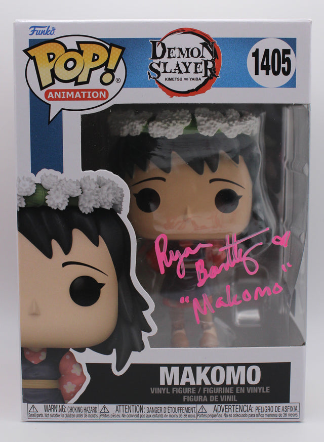 A signed Ryan Bartley Signed - Funko Pop! - #1405 — A - Funko Pop! #1405 with Character Name