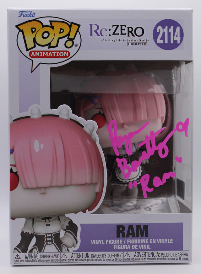 A signed Ryan Bartley Signed - Funko Pop! - #2114 — A - Funko Pop! #2114 with Character Name