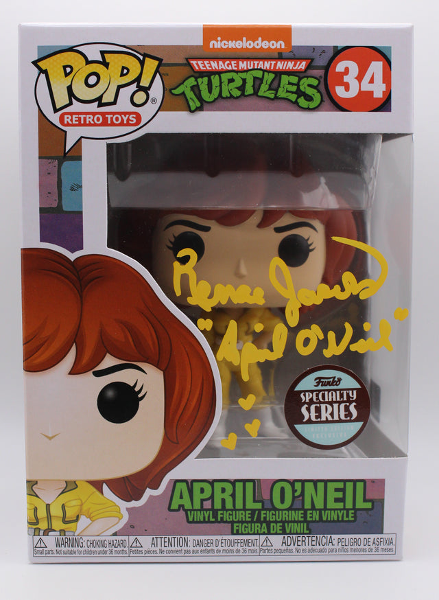 A signed Renae Jacobs Signed - Funko Pop! - #34 — A - Funko Pop! #34 with Character Name