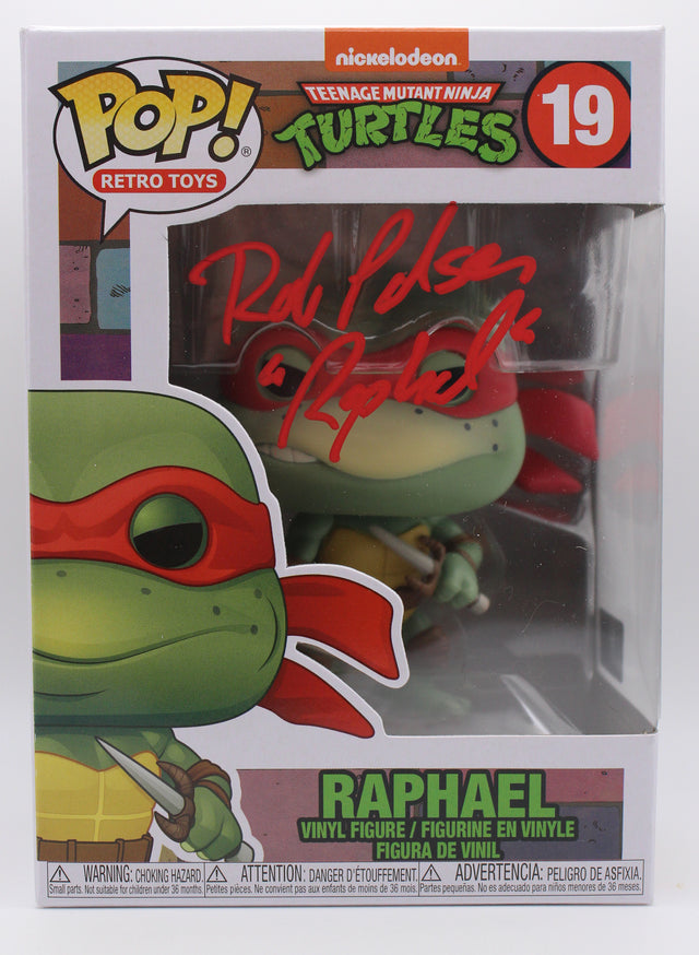 A signed Rob Paulsen Signed - Funko Pop! - #19 — A - Funko Pop! #19 with Character Name