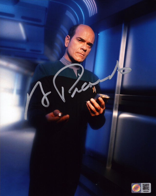 A signed Robert Picardo Signed - Photos - 8x10 — B - 8x10 Photo