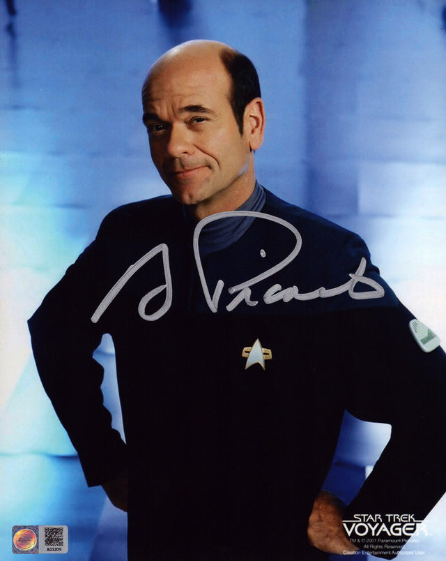 A signed Robert Picardo Signed - Photos - 8x10 — C - 8x10 Photo