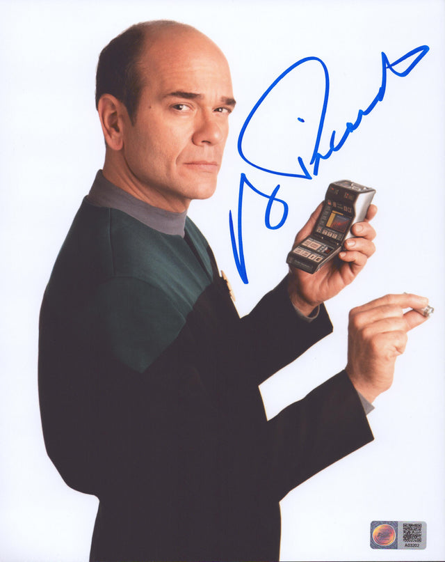A signed Robert Picardo Signed - Photos - 8x10 — D - 8x10 Photo