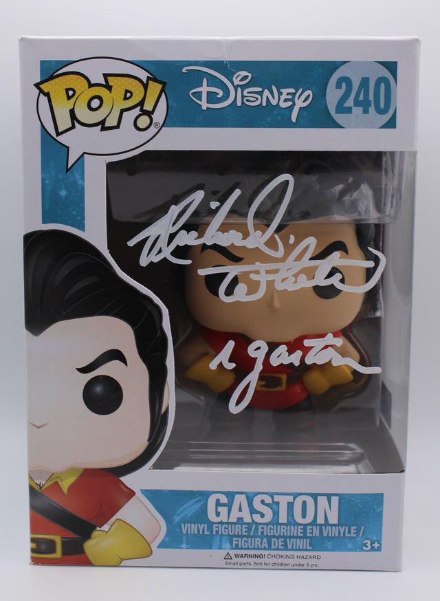A signed Richard White Signed - Funko Pop! - #240 - Garage Sale — A - Funko Pop! #240 with Character Name