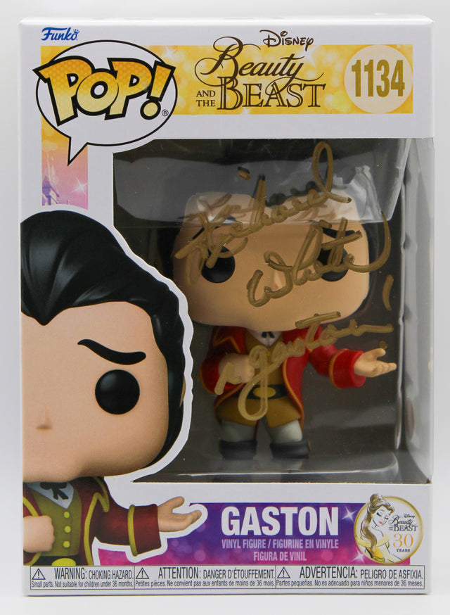 A signed Richard White Signed - Funko Pop! - #1134 — A - Funko Pop! #136 with Character Name
