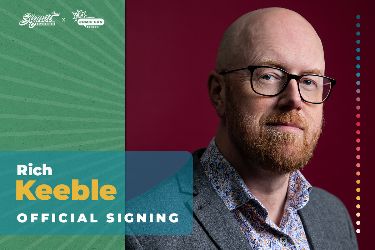 Rich Keeble Autograph Pre-Order - MCM London October