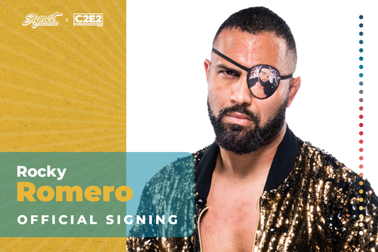 Rocky Romero Autograph Pre-Order - C2E2
