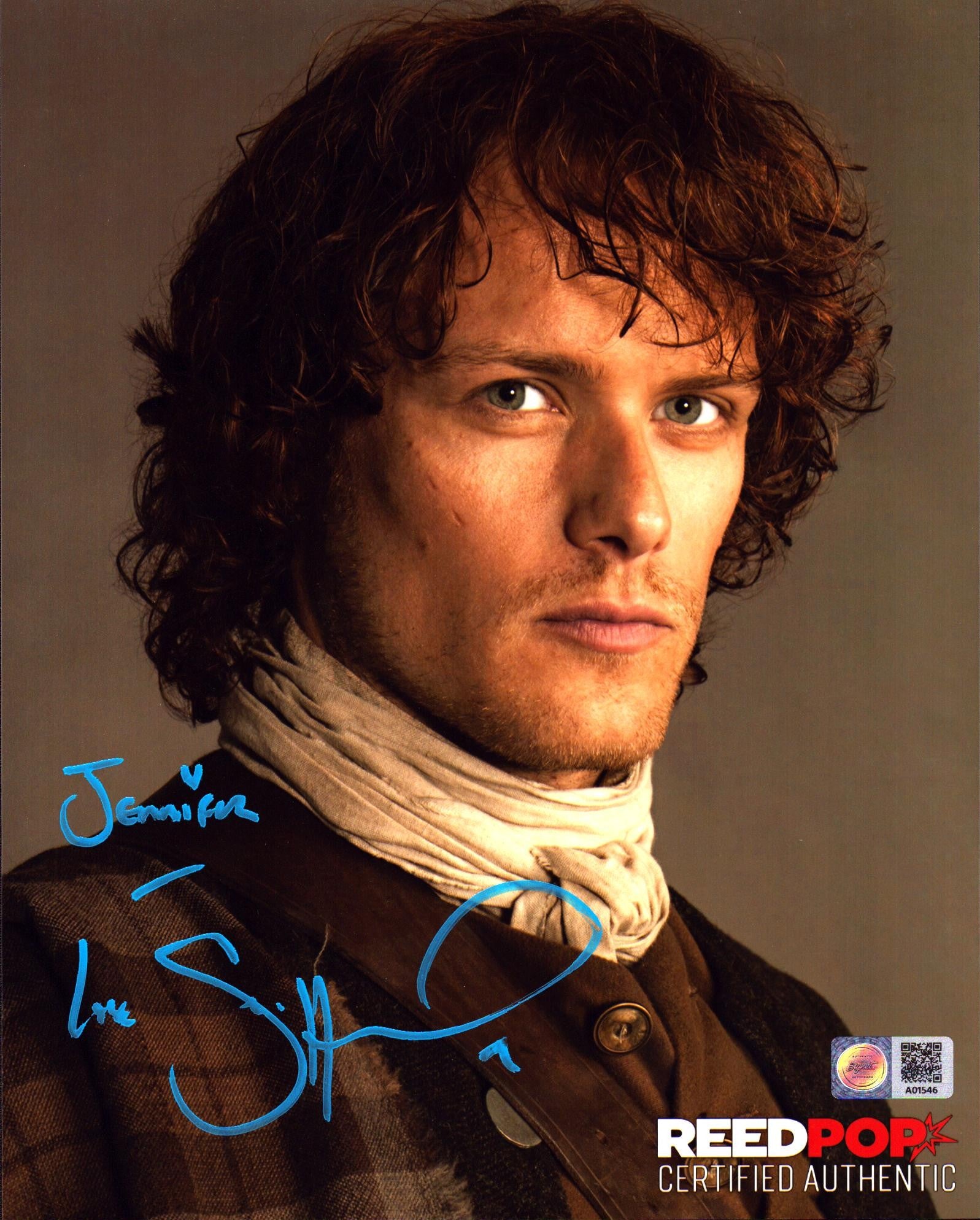 Sam Heughan Autograph – Signed Outlander Photos In Stock – Signet