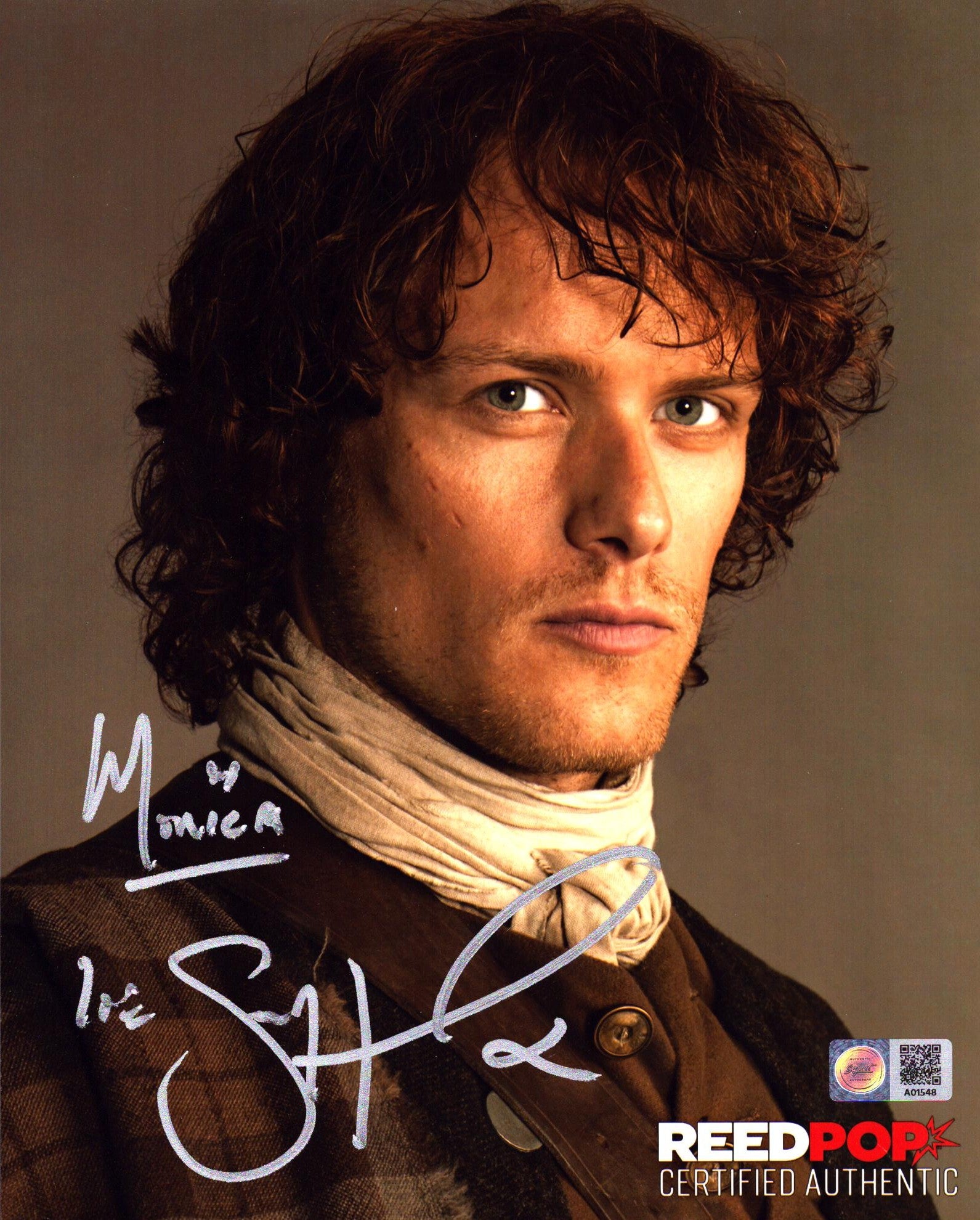 Sam Heughan Autograph – Signed Outlander Photos In Stock – Signet