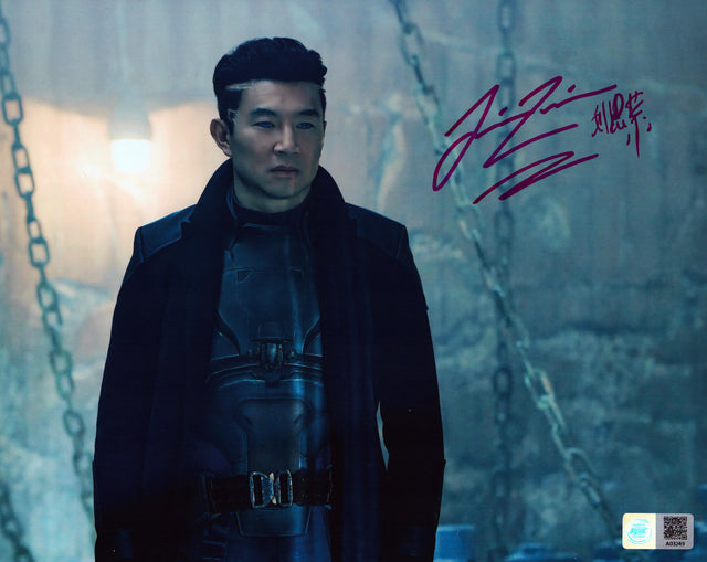 A signed Simu Liu Signed - Photos - 8x10 — D - 8x10 Photo