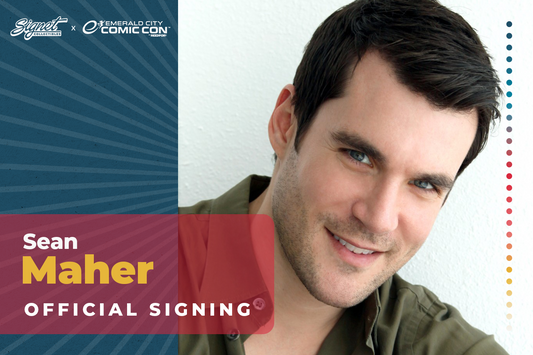 Sean Maher Autograph Pre-Order - ECCC