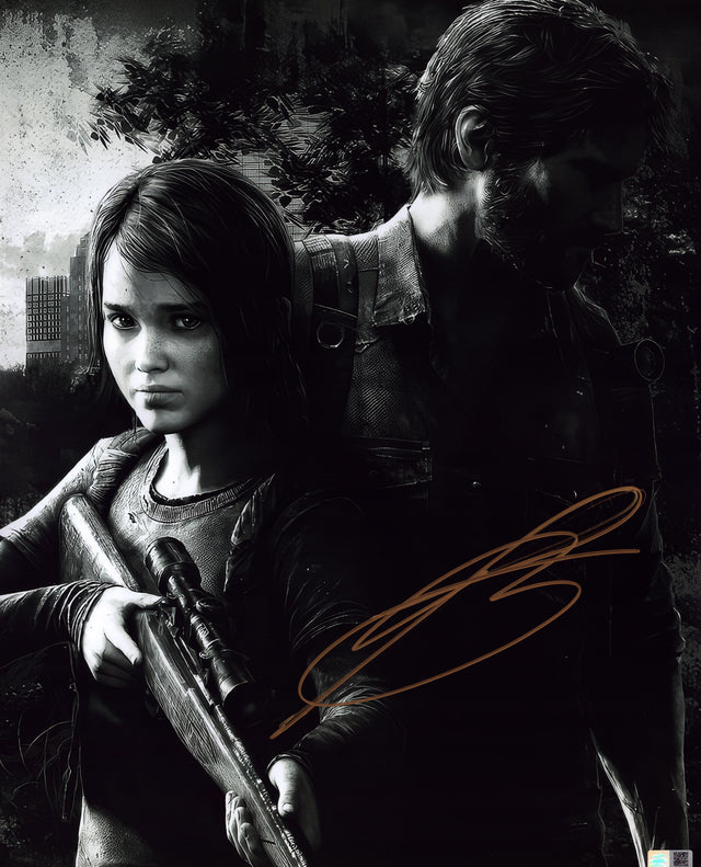 A signed Troy Baker Signed - Photos - 16x20 — C - 16x20 Photo