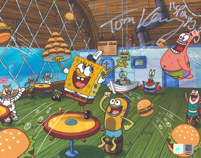 A signed Tom Kenny Signed - Photos - 8x10 — A - 8x10 Photo with Character Name