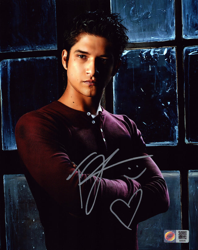 A signed Tyler Posey Signed - Photos - 8x10 — A - 8x10 Photo