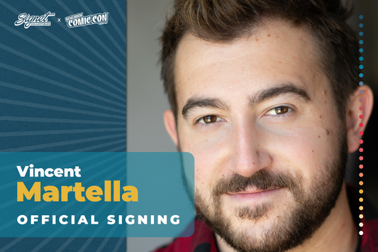 Vincent Martella Autograph Pre-Order - NYCC